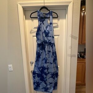Faded Glory Blue Backless Dress